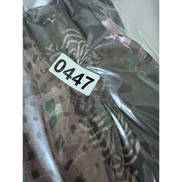 Free People Out Of The Woods Maxi Dress S Gray Raven Combo Side Slit Boho Hippie - Picture 14 of 15